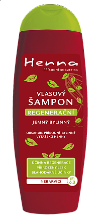 Gentle herbal Henna shampoo