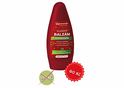 Balzám na vlasy z henny