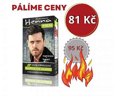 Hair color for men - BLACK