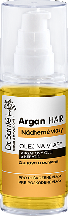 HAIR OIL WITH ARGAN OIL EXTRACT 50 ML