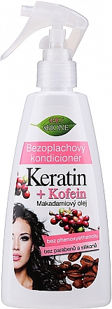 Bezoplachový kondicionér KERATIN+KOFEIN pro intenzivní regeneraci