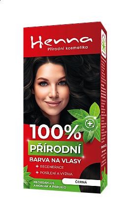 Barva na vlasy - ČERNÁ