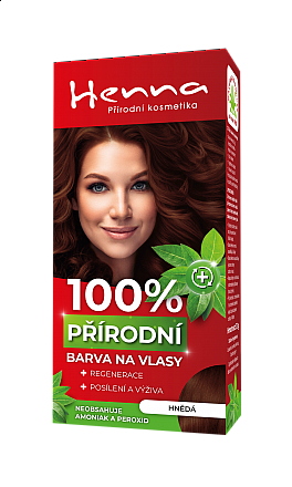 Barva na vlasy - HNĚDÁ