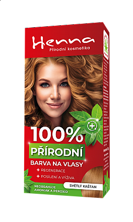 Barva na vlasy - SVĚTLÝ KAŠTAN