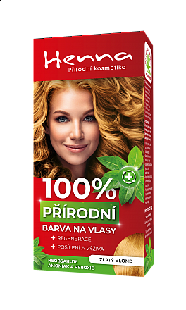 Barva na vlasy - ZLATÝ BLOND