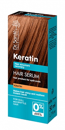 KERATIN bezoplachové sérum 50 ml na lámavé vlasy