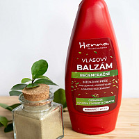 Balzám na vlasy z henny