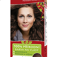 Barva na vlasy - HNĚDÁ
